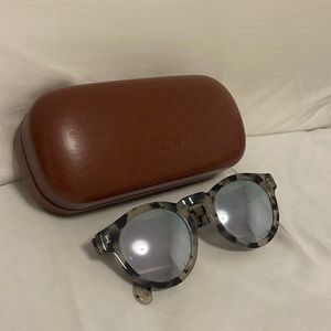 Illesteva reflective mint condition sunglasses